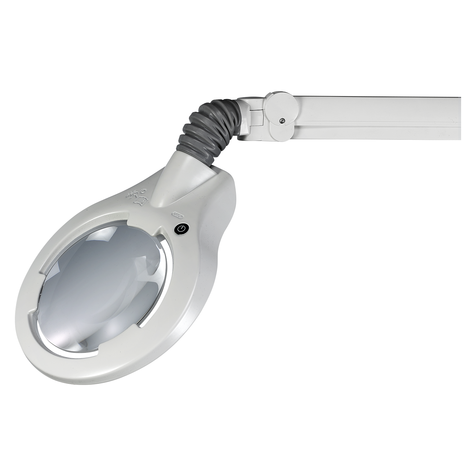 Luxo Circus LED weiss 230V/50Hz, 4000K, 3.5 Dioptrien, mit Schuko Stecker für GERLACH TECHNIK Arbeitstische 