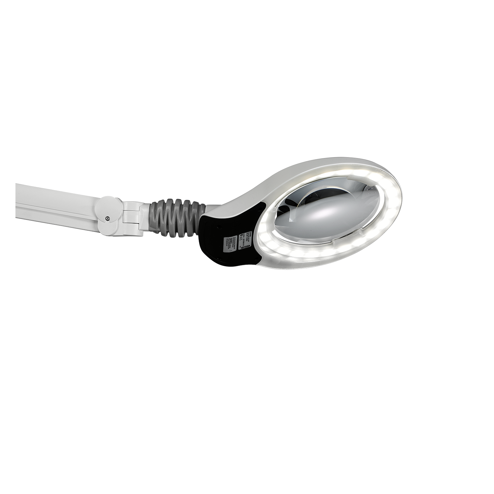 Luxo Circus LED weiss 230V/50Hz, 4000K, 3.5 Dioptrien, mit Schuko Stecker für GERLACH TECHNIK Arbeitstische 