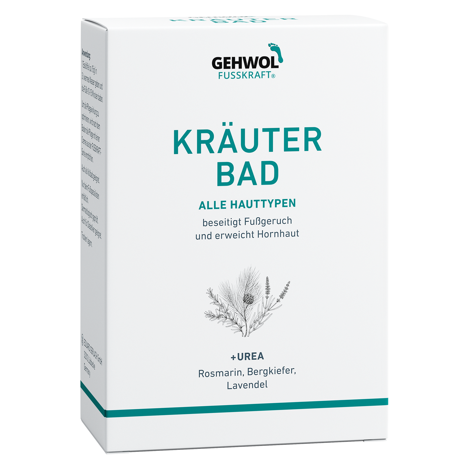 GEHWOL FUSSKRAFT® Kräuter Bad (Farbe Grün), 250 g Linksansicht