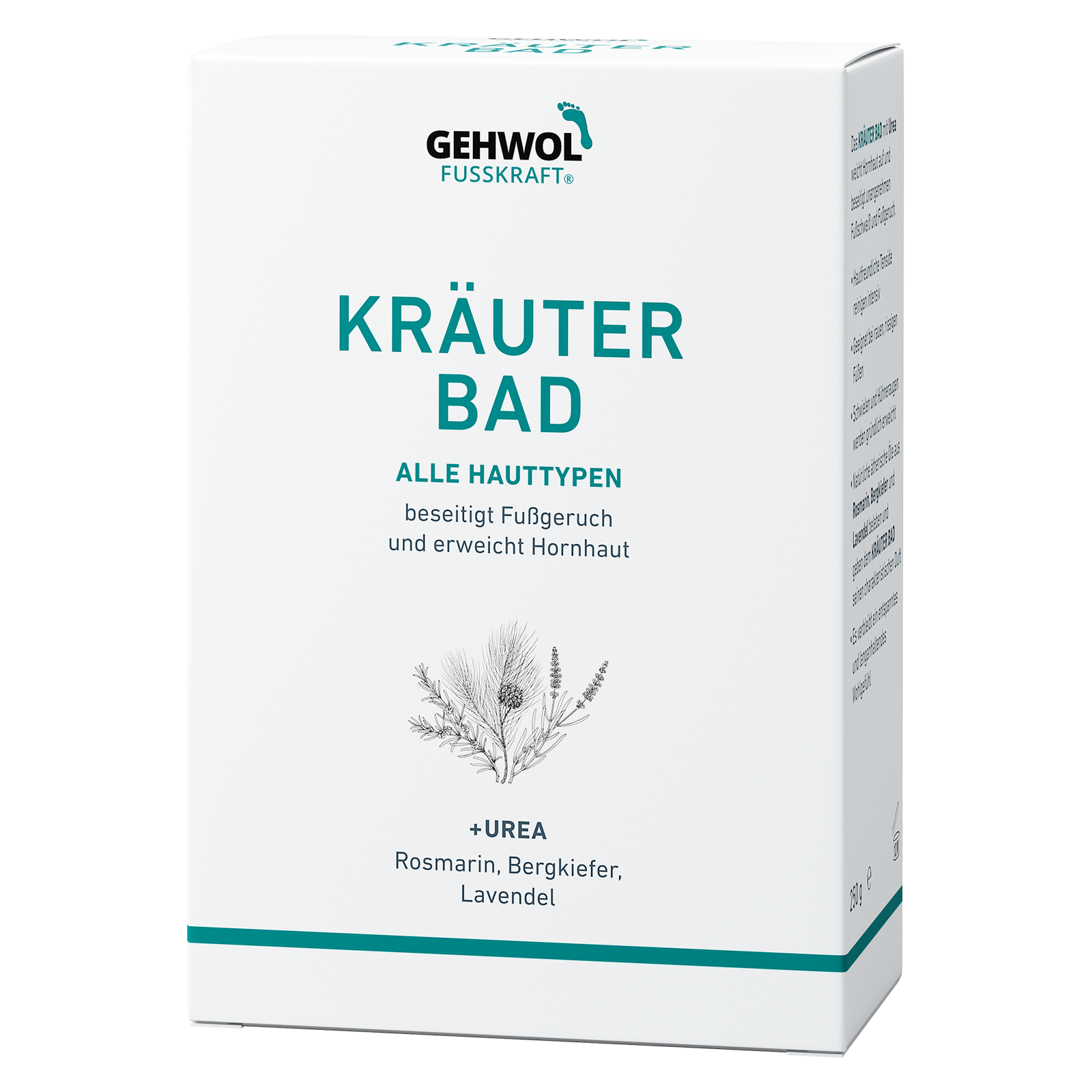 GEHWOL FUSSKRAFT® Kräuter Bad (Farbe Grün), 250 g