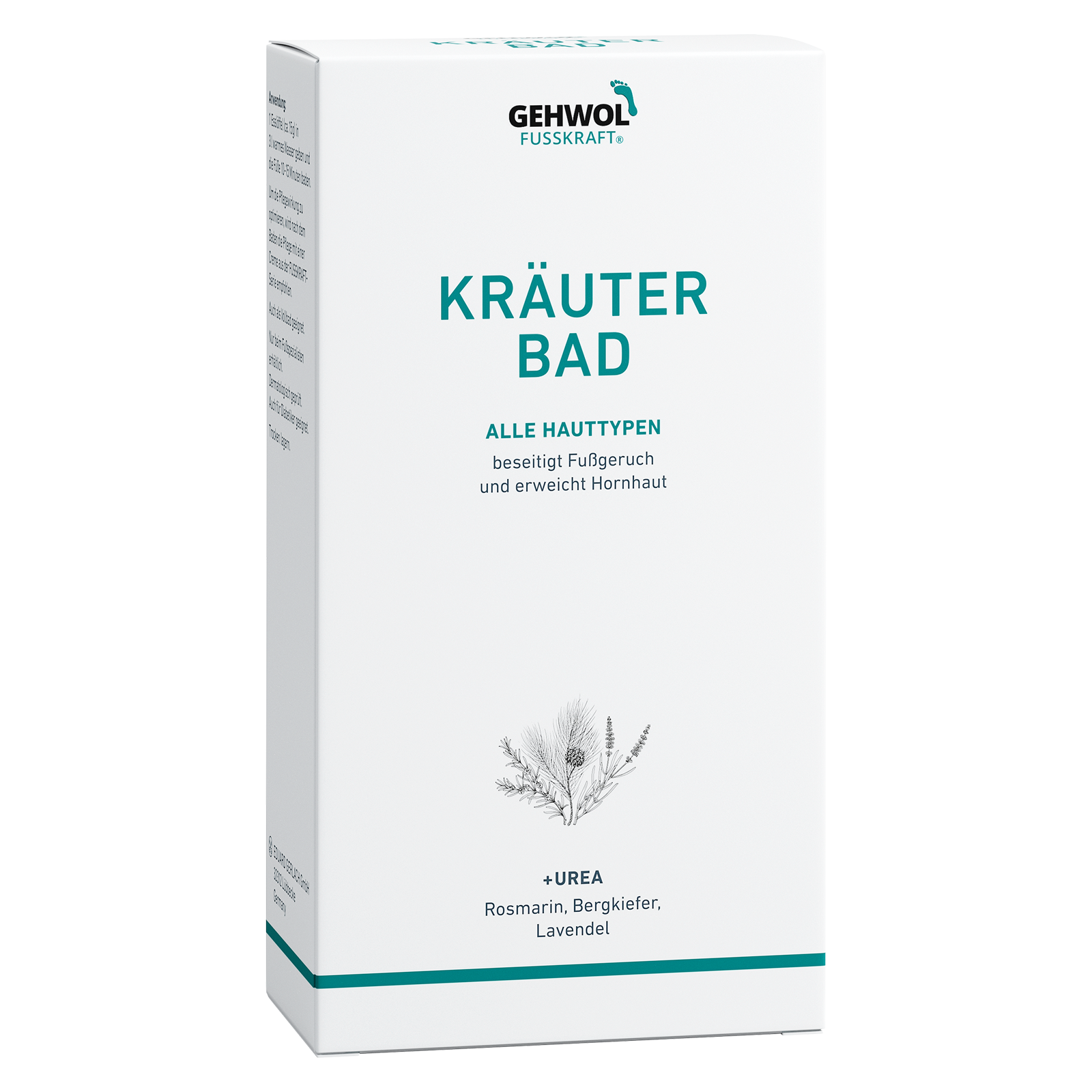 GEHWOL FUSSKRAFT® Kräuter Bad (Farbe Grün), 400 g Linkssansicht