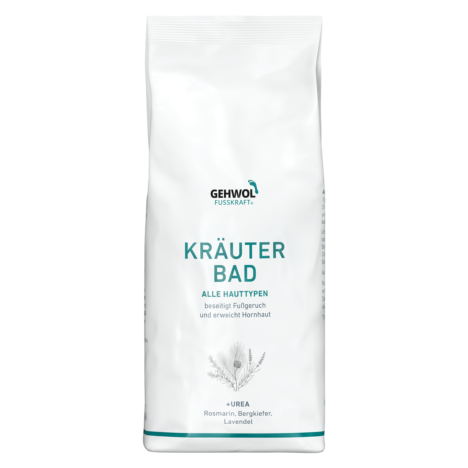 GEHWOL FUSSKRAFT® Kräuter Bad (Farbe Grün), 400 g Inhalt