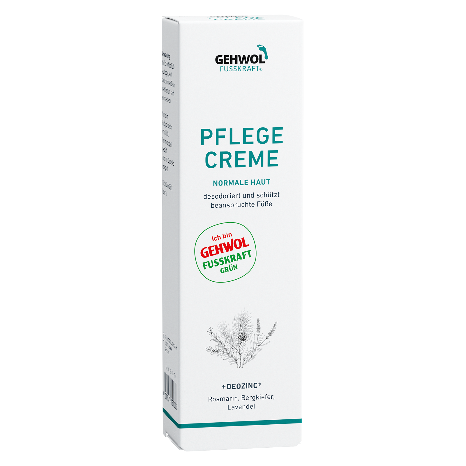 GEHWOL FUSSKRAFT® Pflege Creme (Grün), 75 ml