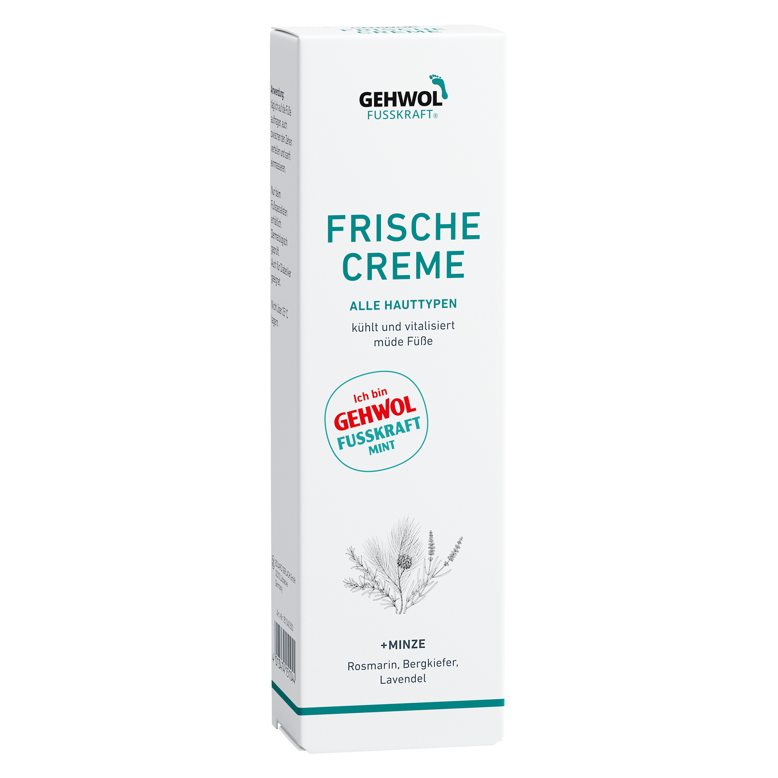 GEHWOL FUSSKRAFT® Frische Creme (Mint), 75 ml