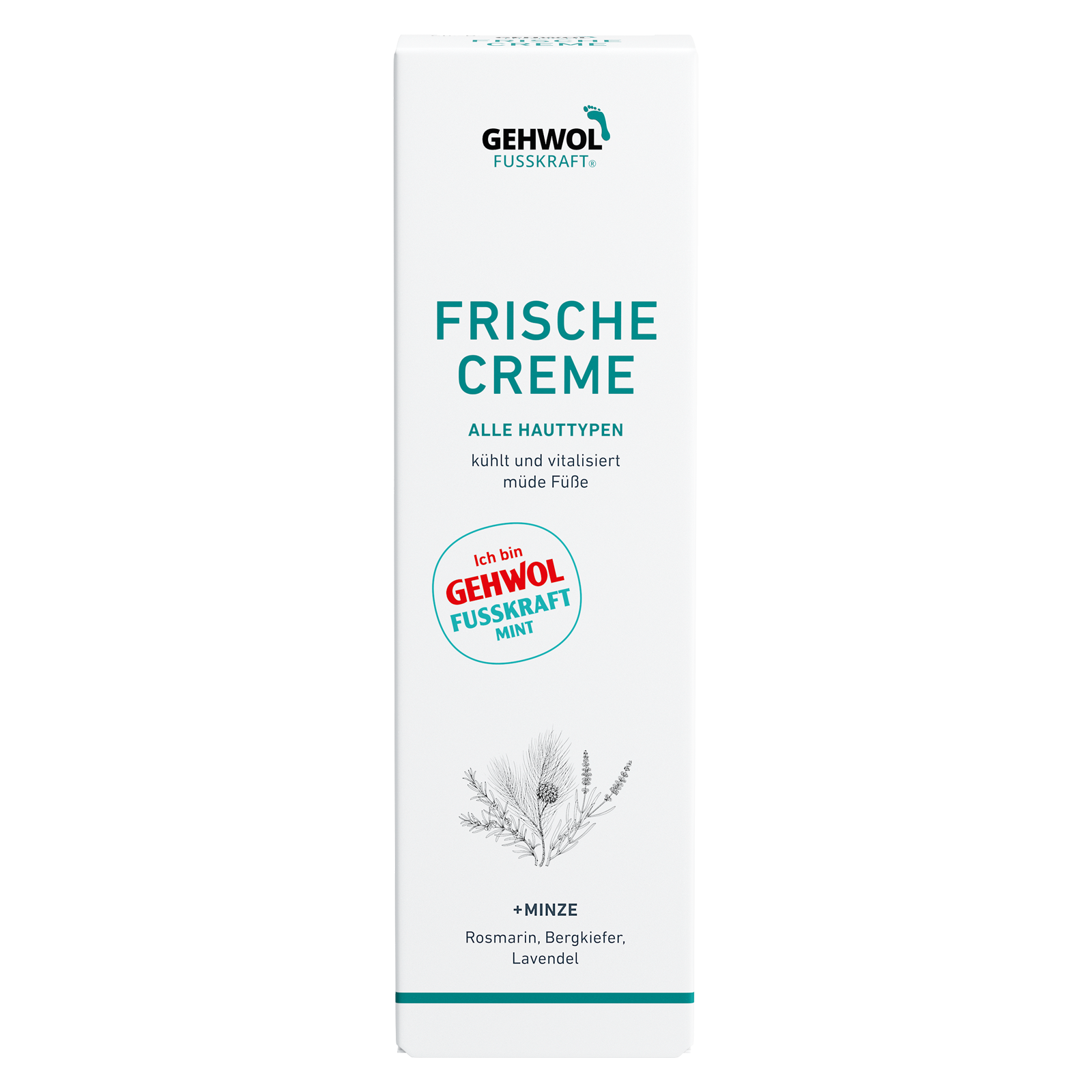 GEHWOL FUSSKRAFT® Frische Creme (Mint), 75 ml