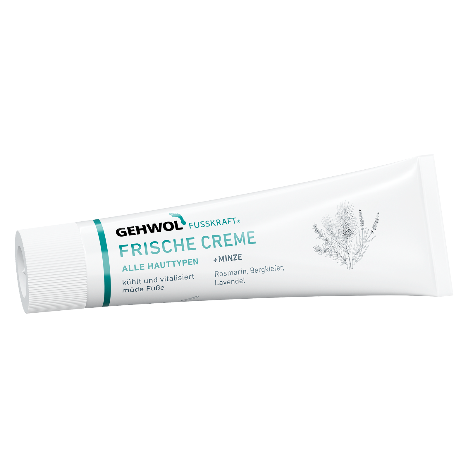 GEHWOL FUSSKRAFT® Frische Creme (Mint), 75 ml