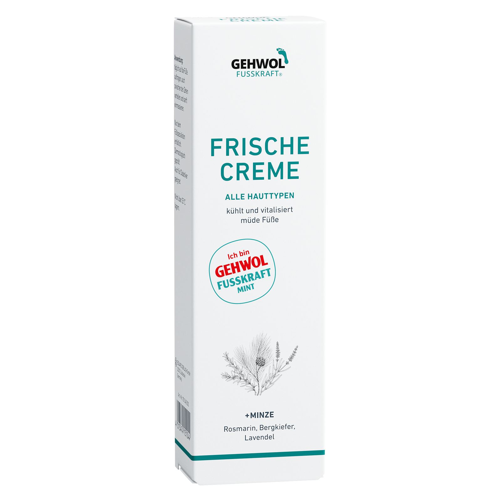 GEHWOL FUSSKRAFT® Frische Creme (Mint), 125 ml