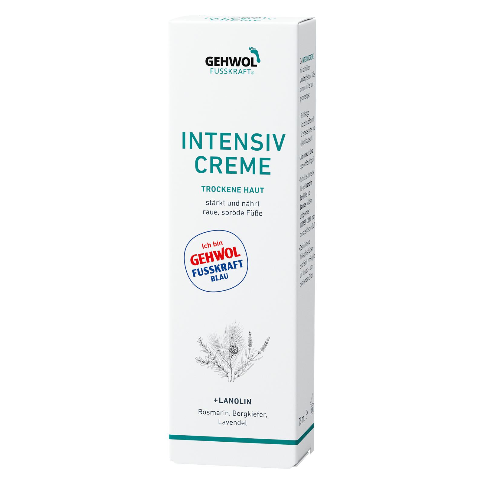 GEHWOL FUSSKRAFT® Intensiv Creme (Blau), 125 ml