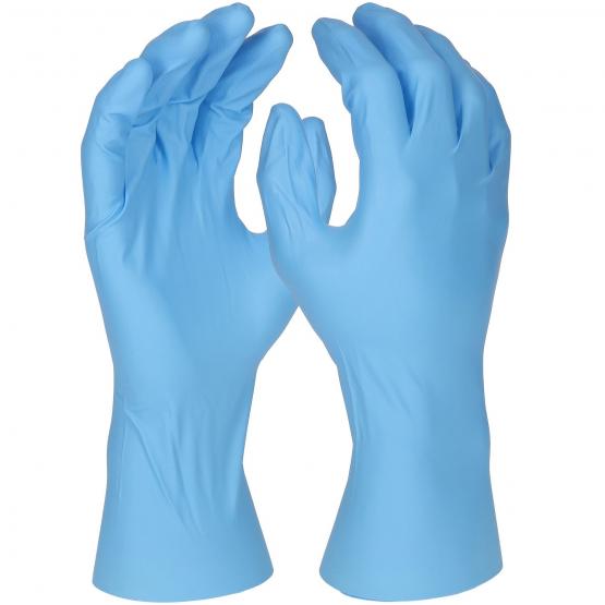 PROFIT® Handschuhe High Risk Examination, Med Nitril Einweg, blau, 50 Stück