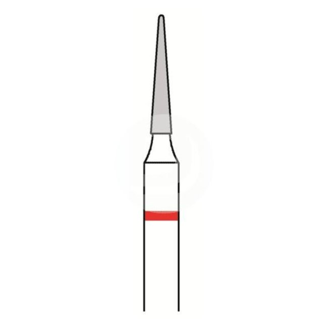 Busch Diamantschleifer 8858, 014, feine Körnung, 2 Stück