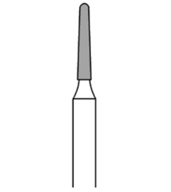 Busch Diamantschleifer 856, 014, mittlere Körnung, 2 Stück