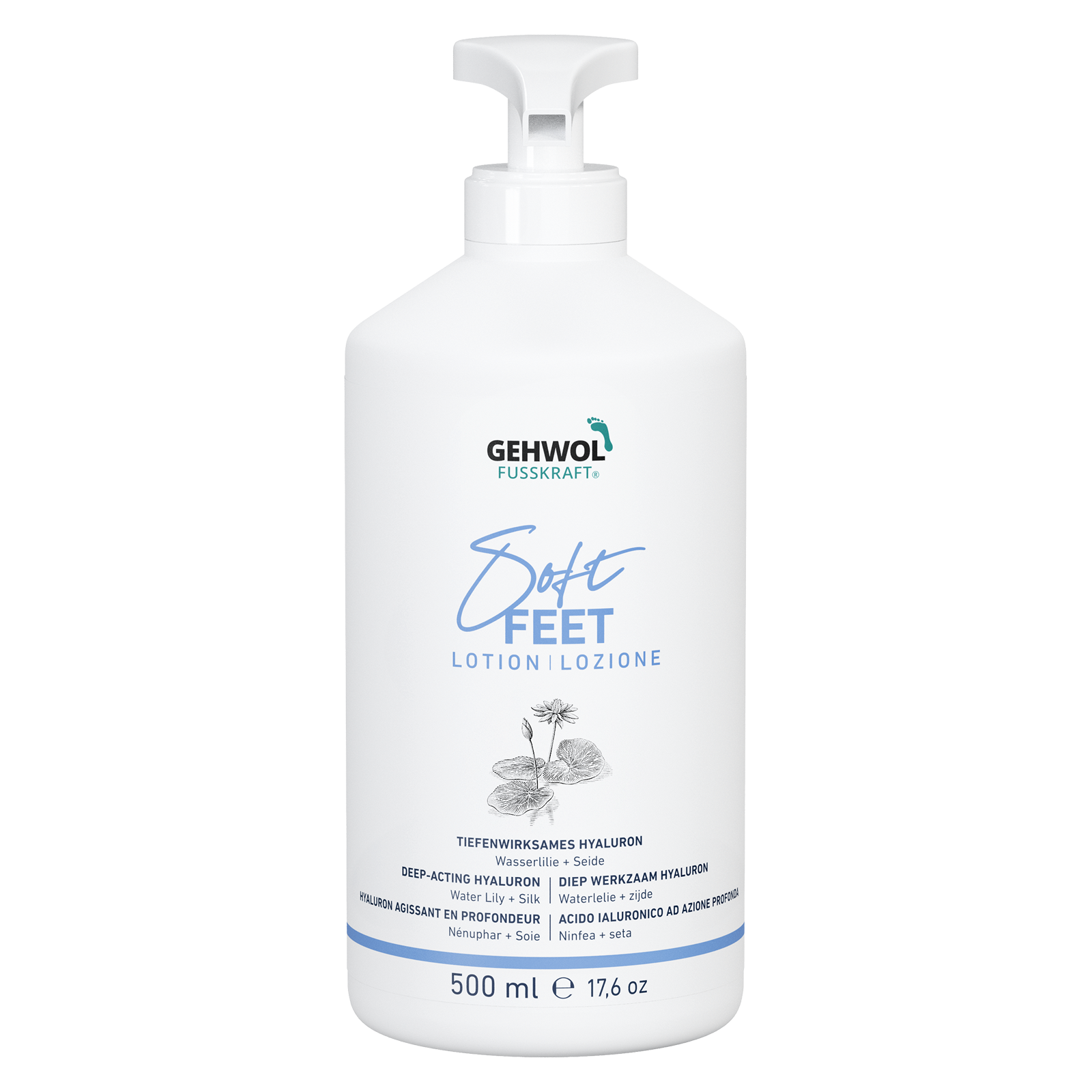 GEHWOL FUSSKRAFT® Soft Feet Lotion, 500 ml