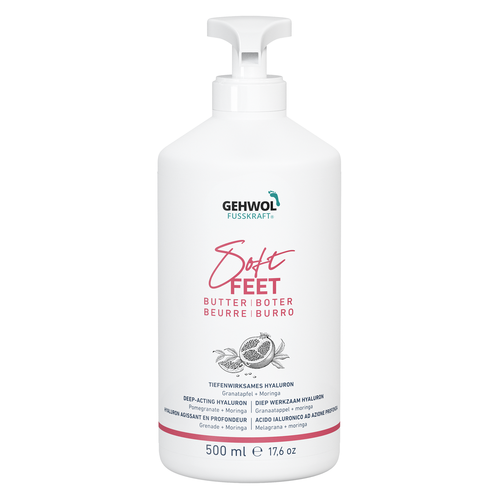 GEHWOL FUSSKRAFT® Soft Feet Butter, 500 ml