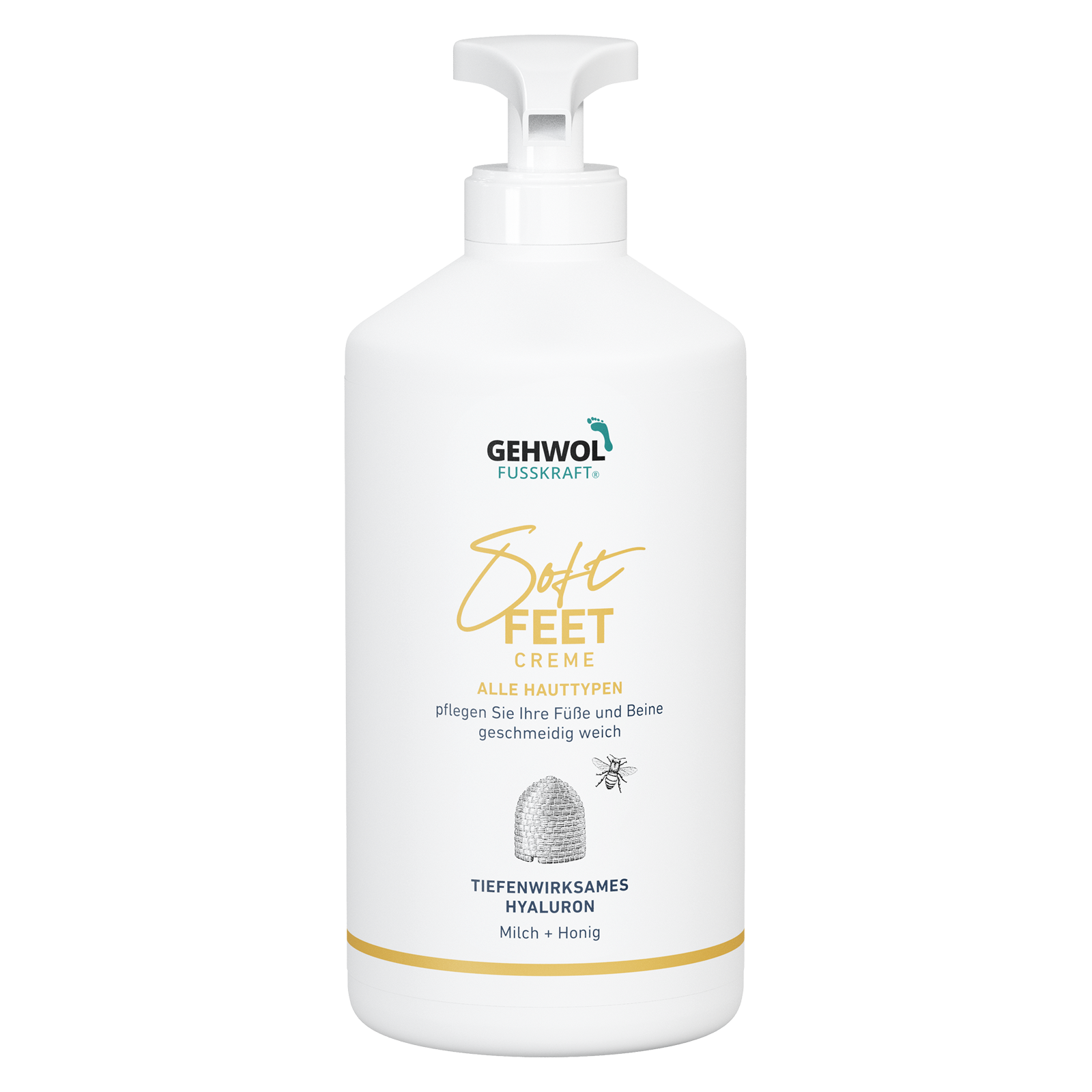GEHWOL FUSSKRAFT® Soft Feet Creme, 500 ml