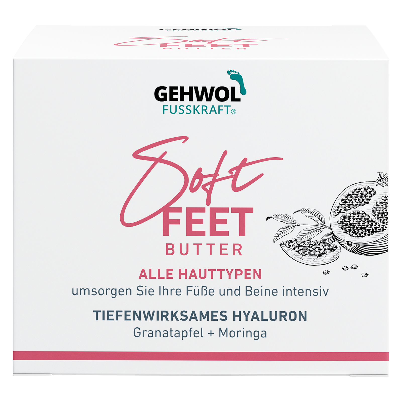 GEHWOL FUSSKRAFT® Soft Feet Butter, 100 ml Tiegel