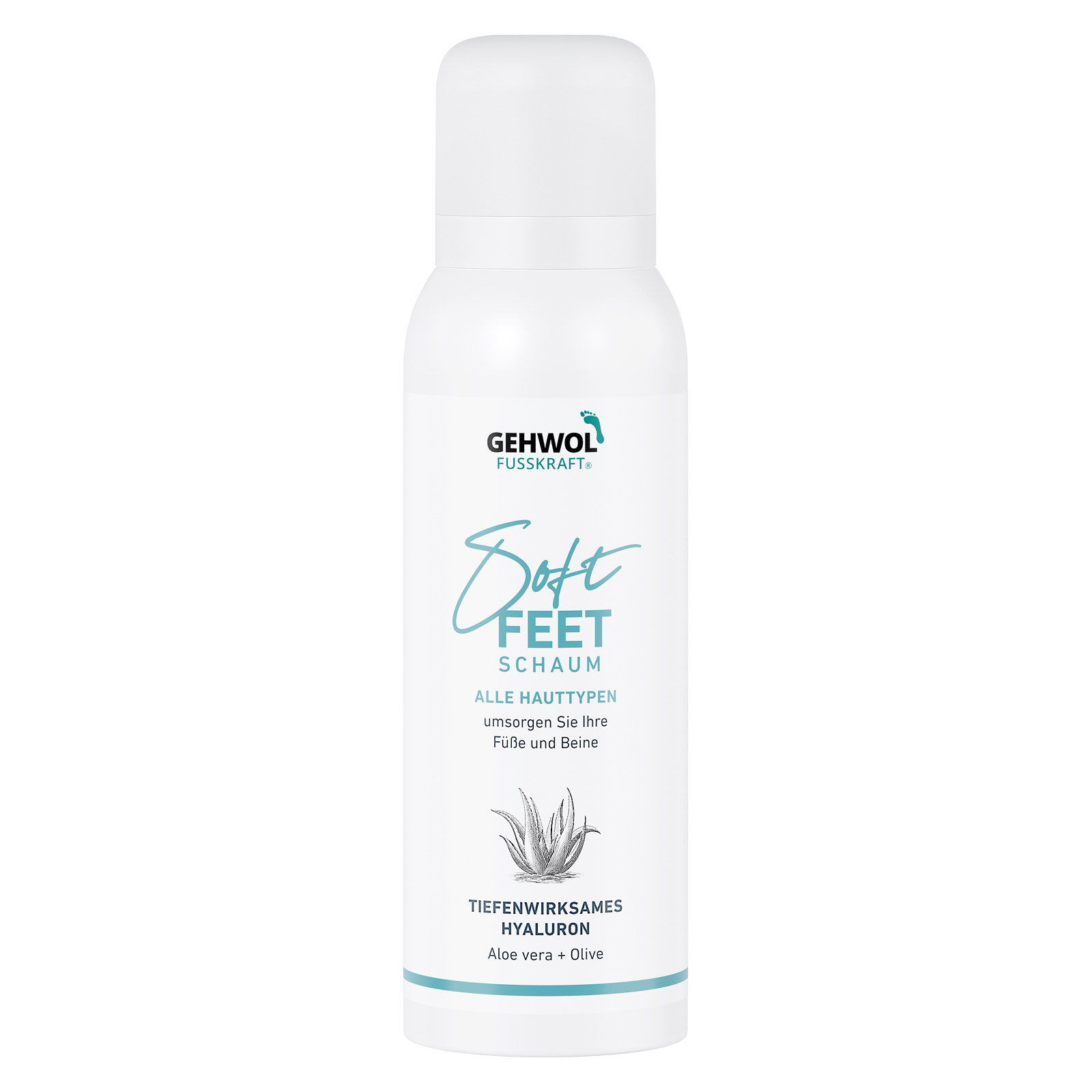 GEHWOL FUSSKRAFT® Soft Feet Schaum, 125 ml