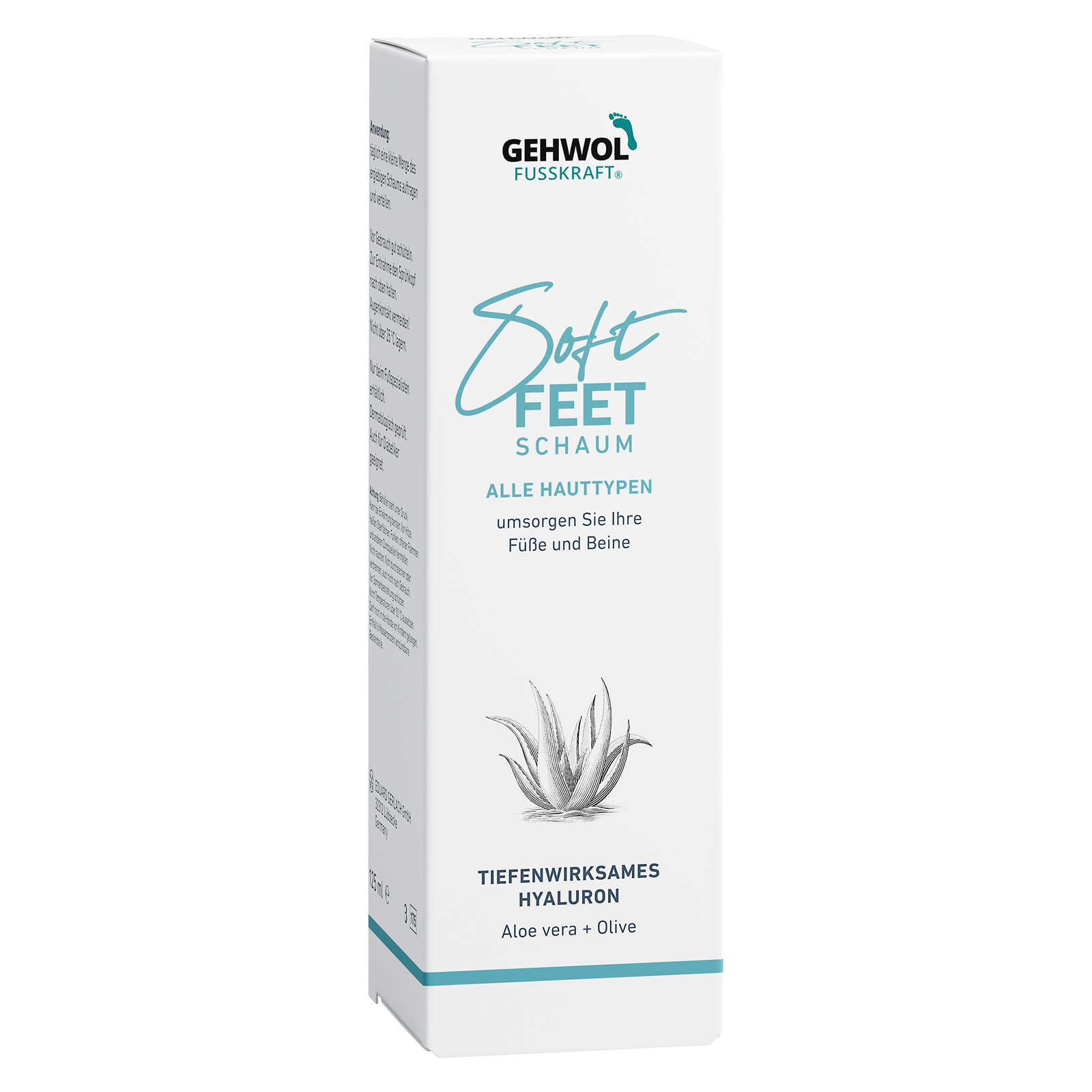 GEHWOL FUSSKRAFT® Soft Feet Schaum, 125 ml
