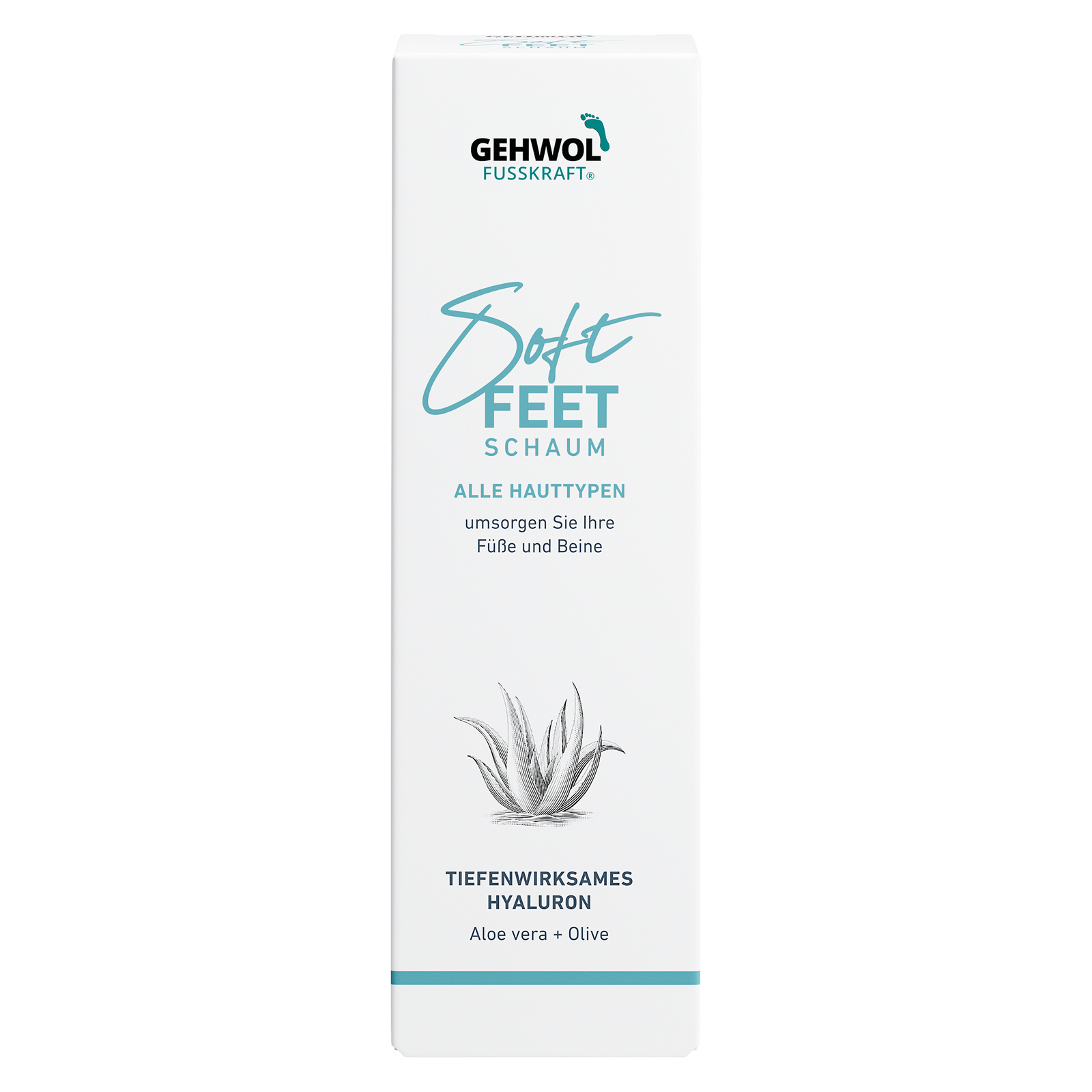GEHWOL FUSSKRAFT® Soft Feet Schaum, 125 ml
