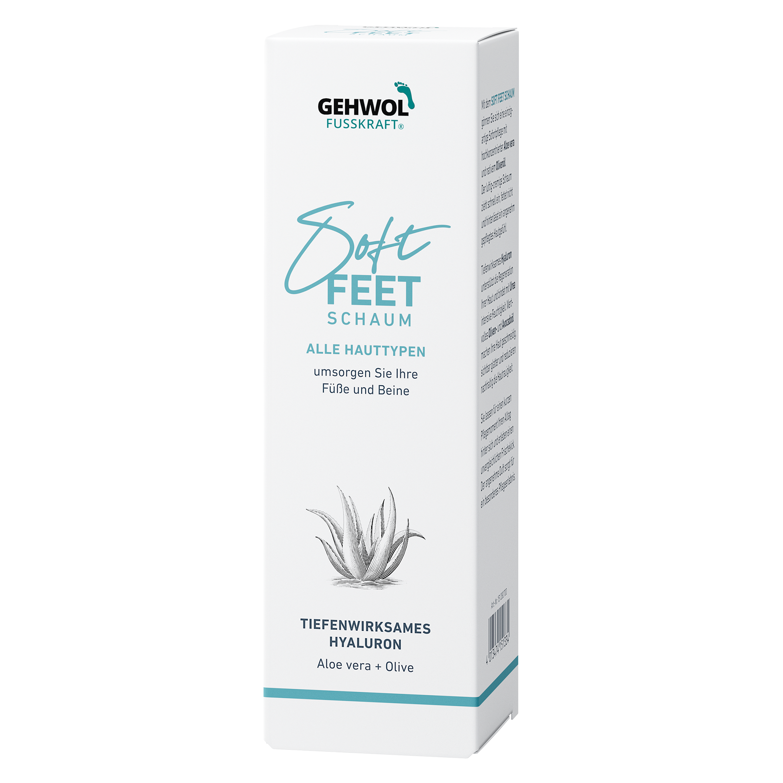 GEHWOL FUSSKRAFT® Soft Feet Schaum, 125 ml
