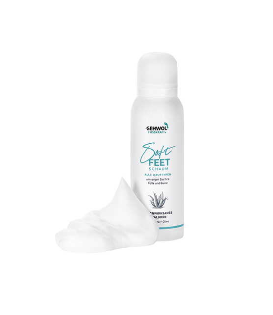 GEHWOL FUSSKRAFT® Soft Feet Schaum, 125 ml