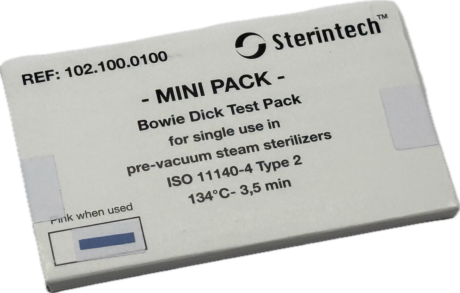 Sterintech™ Bowie &amp; Dick Mini Pack Testpaket (10 Prüfkörper)