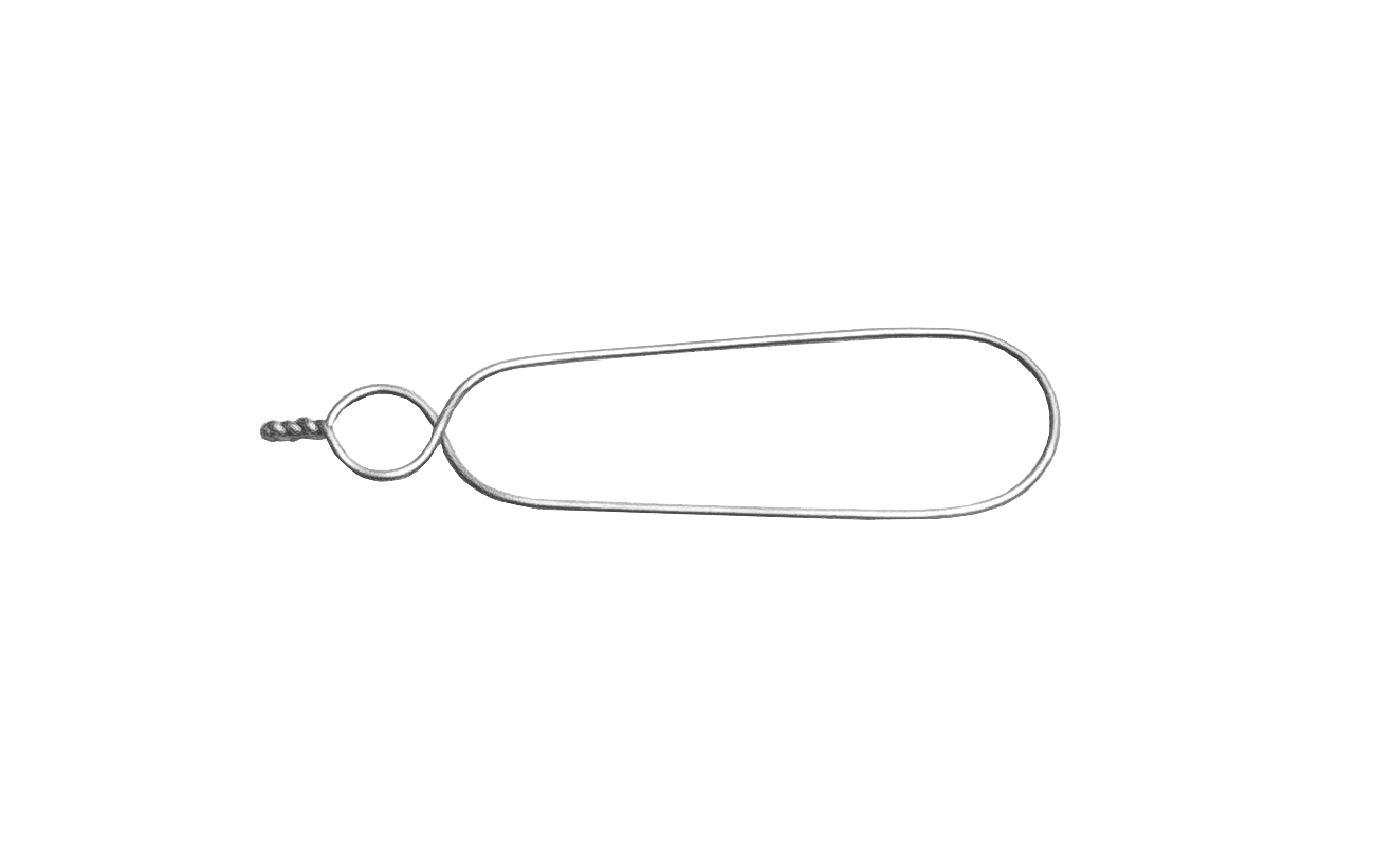 3TO-Spange® stark mit 3TO-loop, 5 Stück