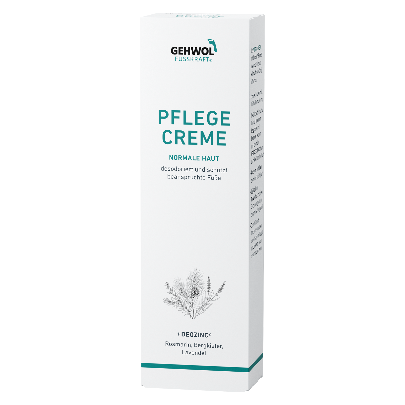 Deko Faltschachtel GEHWOL FUSSKRAFT® Pflege Creme