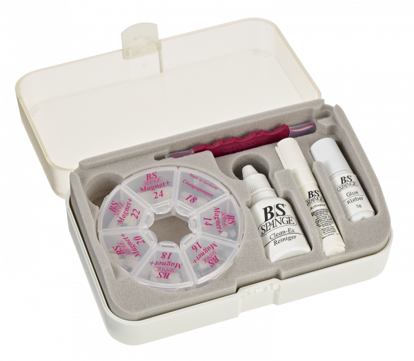 B/S Spange Magnet+ Profi-Set, mit Multi-Applikator, mit 60 Spangen