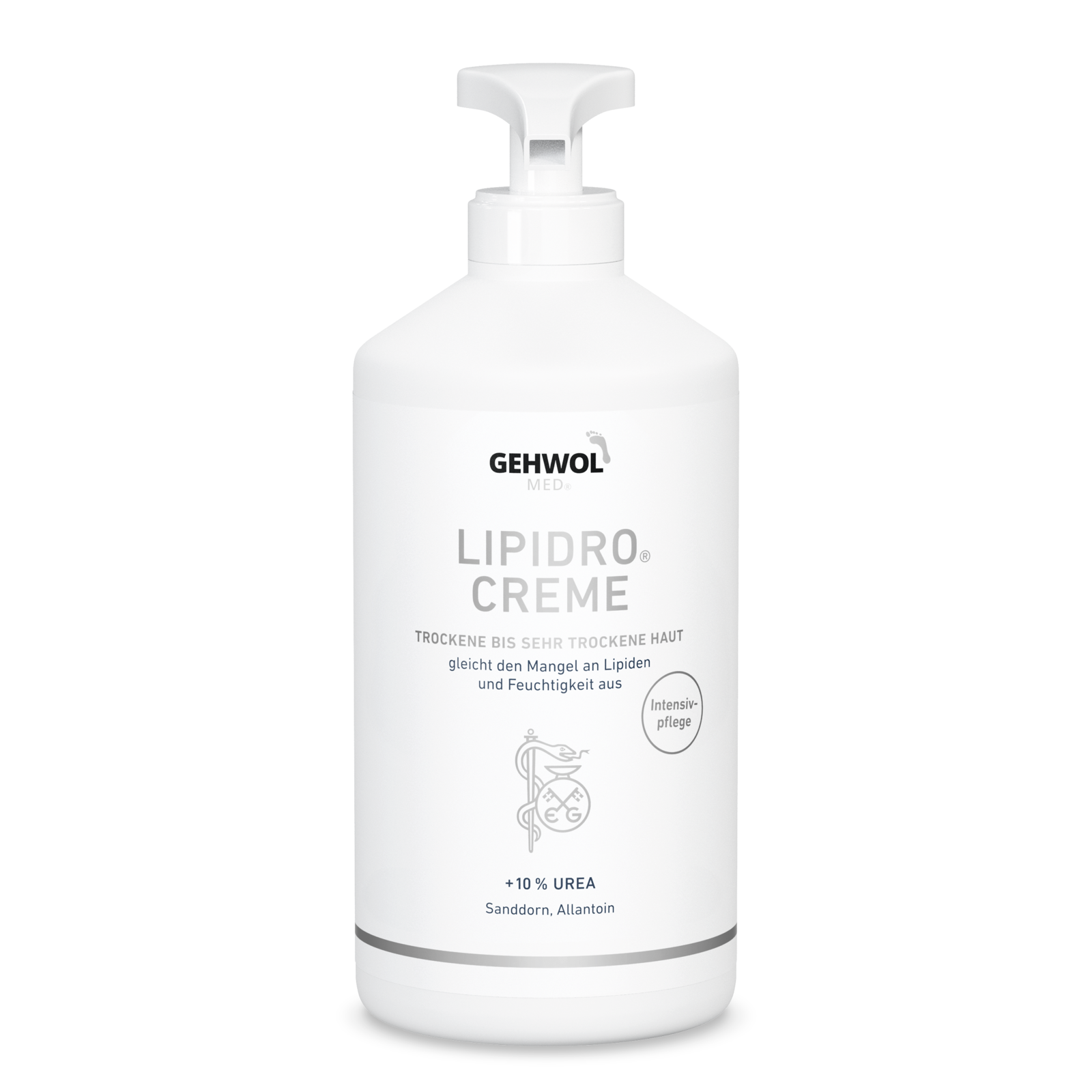 GEHWOL MED® Lipidro® Creme, mit 10% Urea, 500 ml