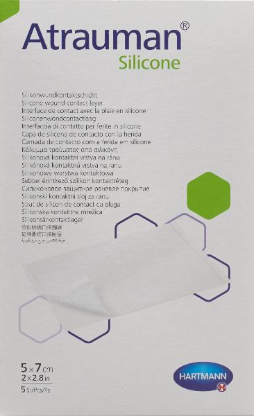 IVF Hartmann Atrauman Silicone, 5 x 7 cm