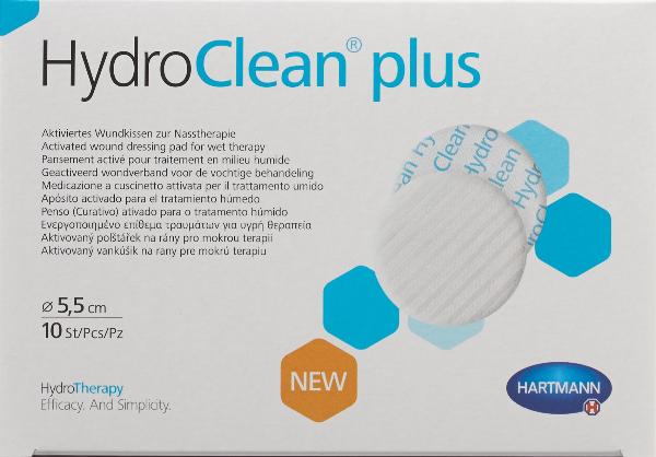 IVF Hartmann HydroClean plus, rund 5.5 cm, 10 Stk.