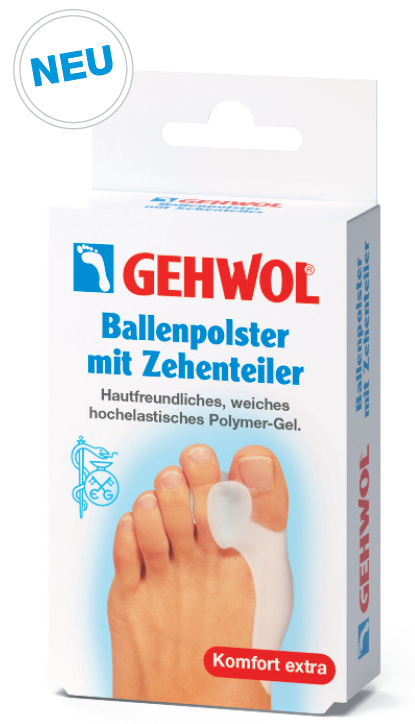 GEHWOL® Ballenpolster mit Zehenteiler, 1 Stück