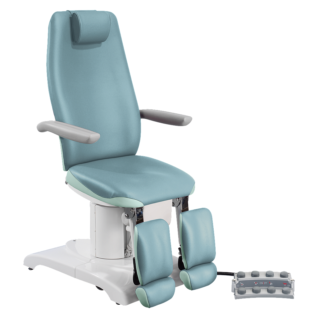 GERLACH TECHNIK Fusspflegeliege Concept F3, niedrige Einstiegshöhe 47cm