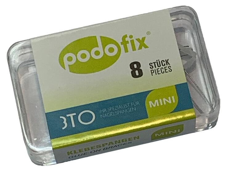 3TO podofix® Spangen, 8 Stück