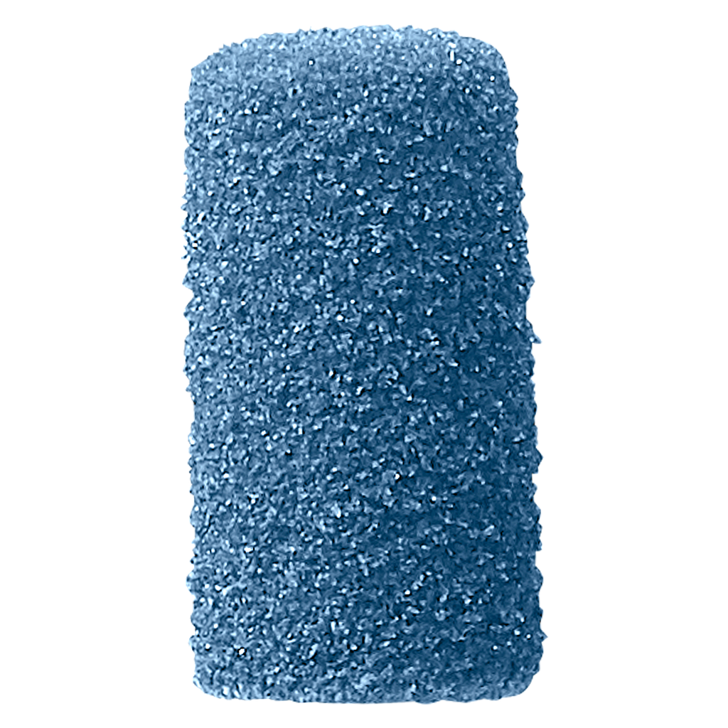 GEHWOL® Tech Schleifkappen Tonne 10 mm blau, extra grob, Länge 22 mm, 10 Stück