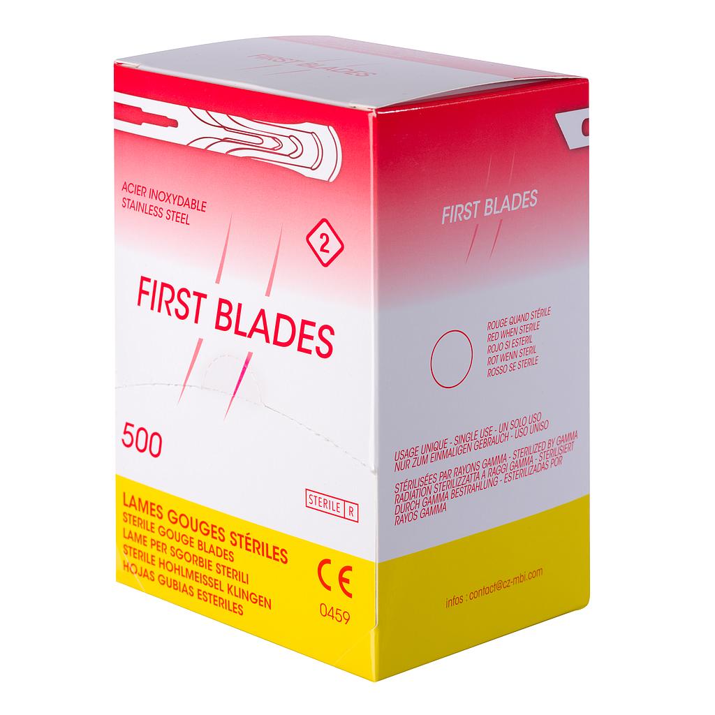 CZMBI Hohlmeisselklingen First Blade, 500er Pack