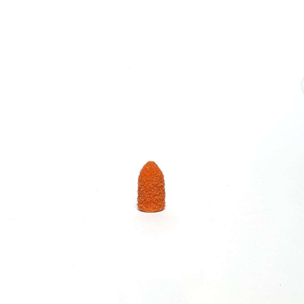 Lukas Schleifkappen PODO Ø 5 mm orange, spitz, 10 Stück