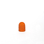 Lukas Schleifkappen PODO Ø 10 mm orange, rund, 10 Stück
