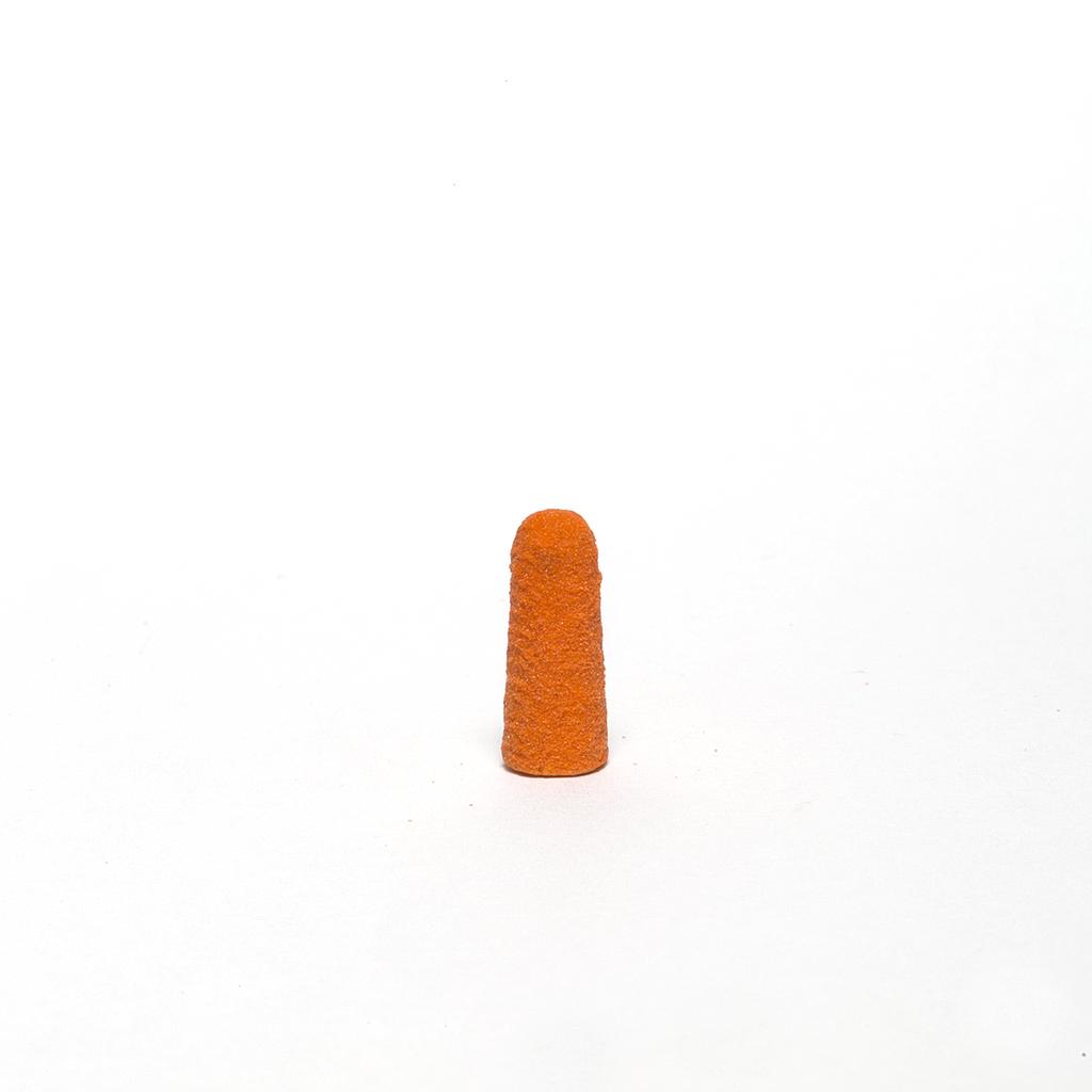 Lukas Schleifkappen PODO Ø 5 mm orange, konisch, 10 Stück