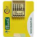 Turbinenbohrer mit Schaft-⌀ FG 1.6 mm, Busch Hartmetall-Bohrer 1S, 6 Stück