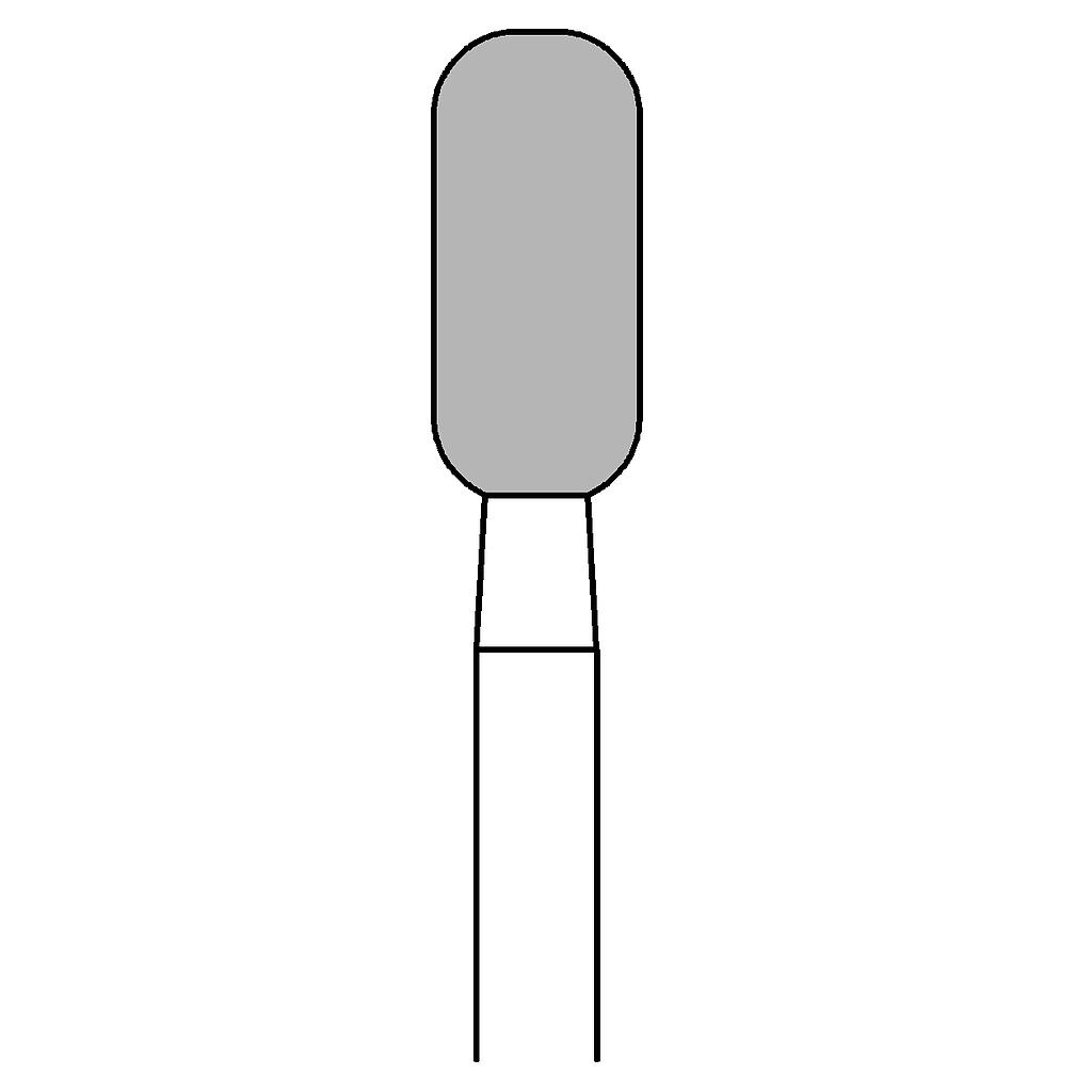 Busch Stahl-Fräser inox 82RS, 2 Stück