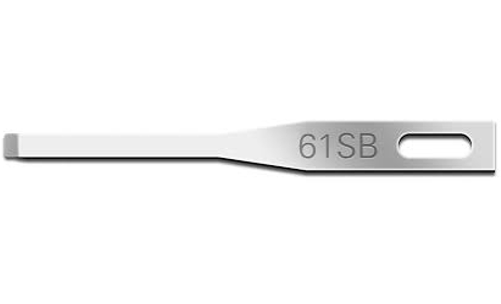 Swann-Morton® Fine Blade (Beaver) SB-Version (Single Bevel), einseitig geschlifen, Schachtel à 25 Stück