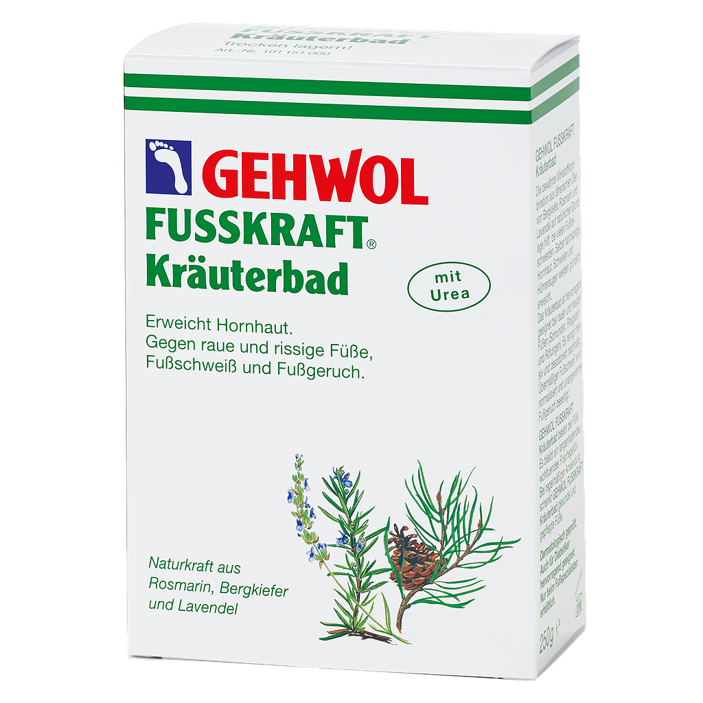 GEHWOL FUSSKRAFT® Kräuterbad (Farbe Grün), 250 g