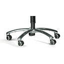 Silya Fusskreuz Alu poliert 61cm