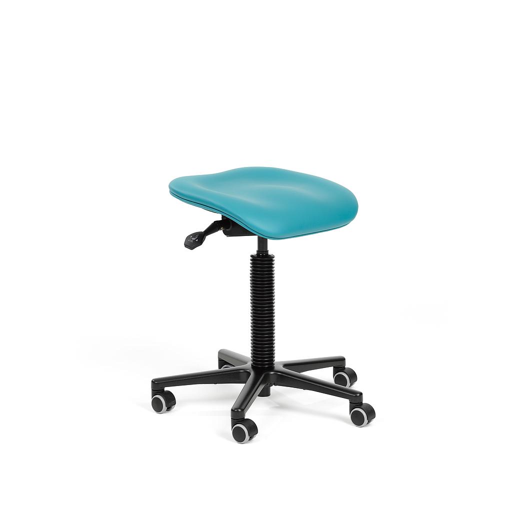 Arbeitsstuhl Anatom Silya aktiv Arbeitshocker mit Flachsitz, Kunstleder, 45-61 cm, diverse Farben