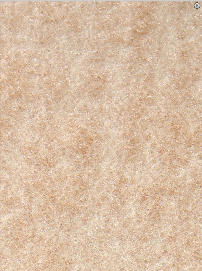 POLYFOAM FLEECY 5 mm, hypoallergen, 22.5 x 45 cm, 4 Stück