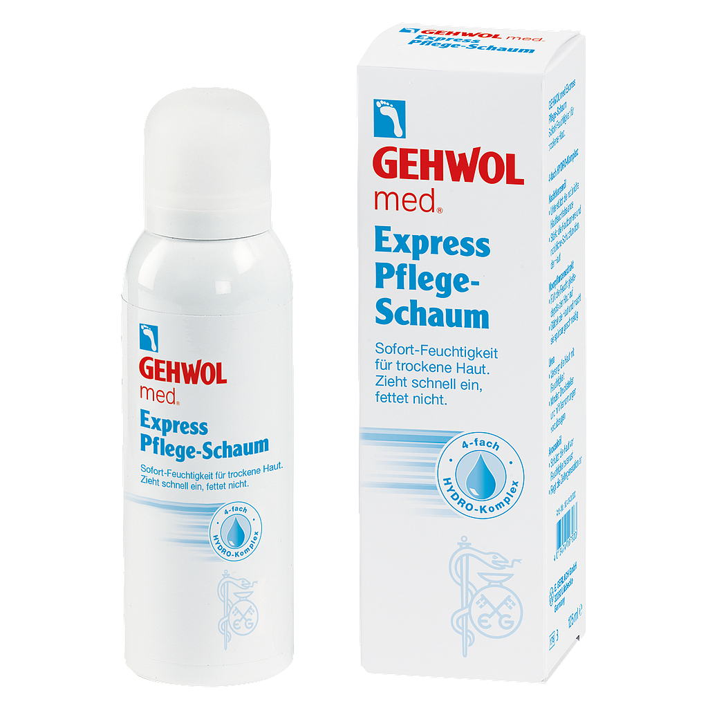 GEHWOL med® Express Pflege-Schaum, 125 ml