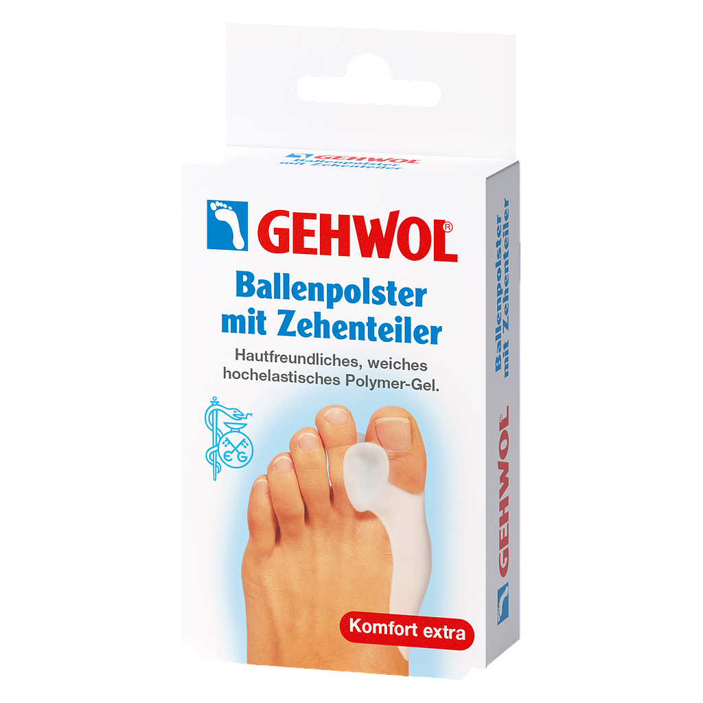 GEHWOL® Ballenpolster mit Zehenteiler, 1 Stück