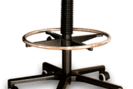 Silya Fussring verchromt 45,5 cm