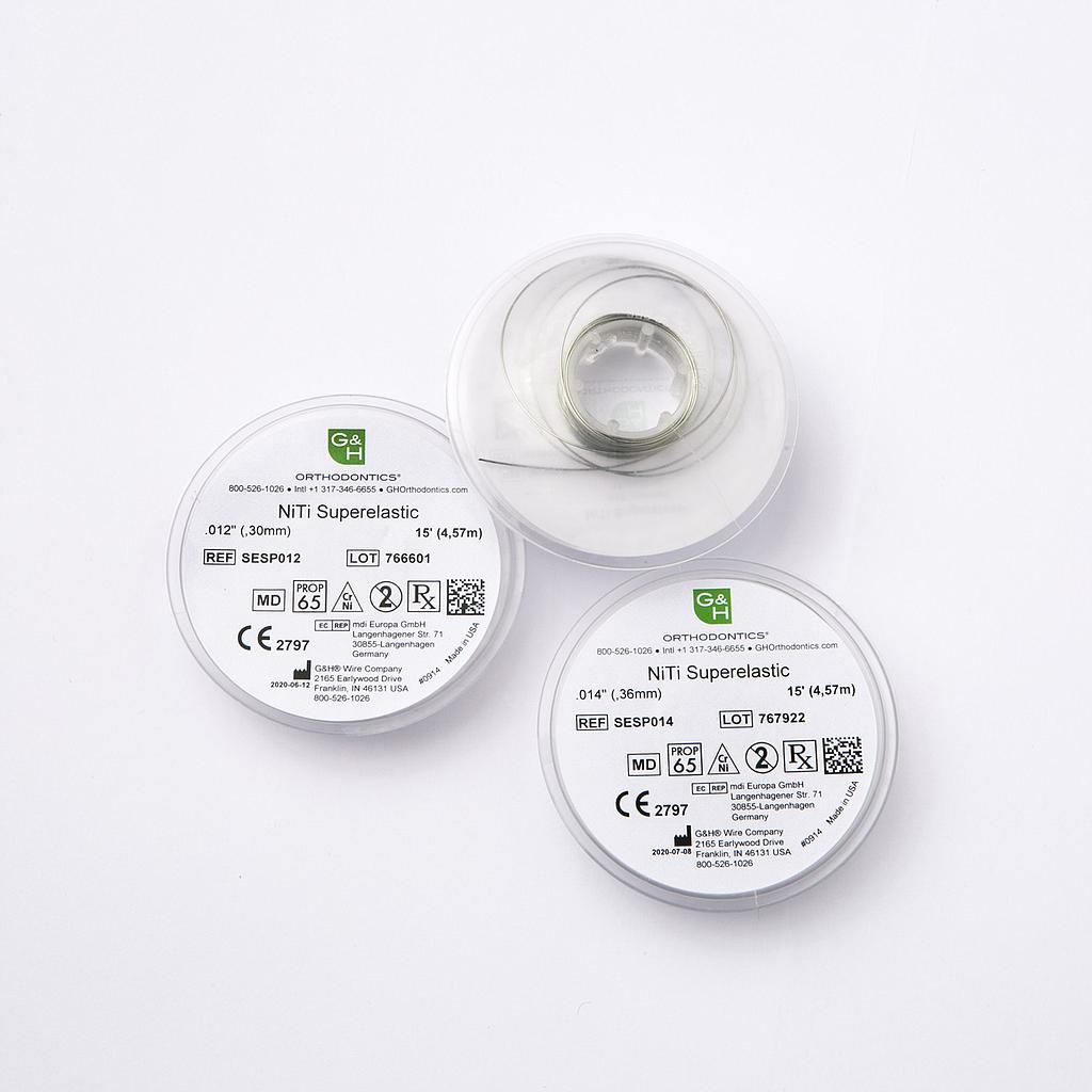 Titandraht von G&amp;H Orthodontics®, Rolle à 457 cm